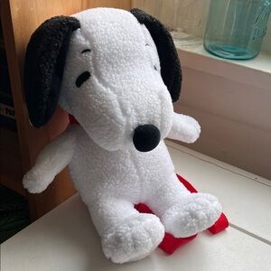 Peanuts White and Black Snoopy Backpack